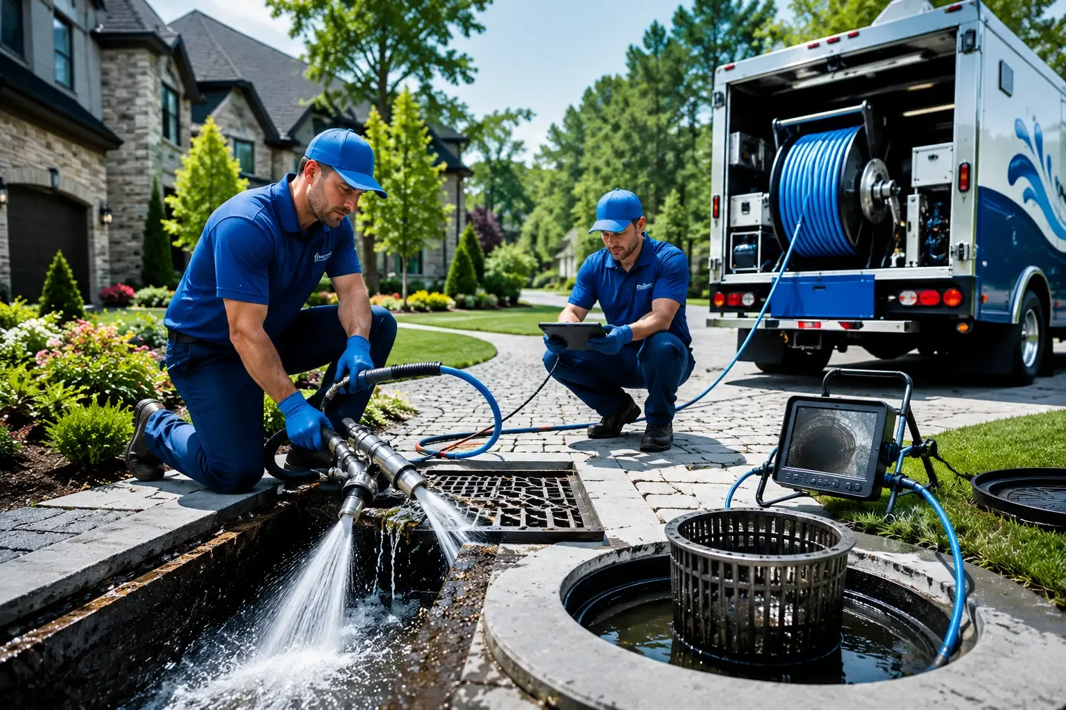 Local outdoor drain cleaning professionals in Texola, OK